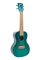 KALA KA-CEMB Kala Concert Exotic Mahogany Blue Ukulele укулеле-концерт, цвет морской волны