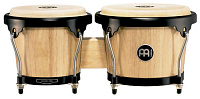 MEINL HB100NT бонго 6-3/4"+8", корпус: бразильская гевея, мембрана: натуральная, цвет: натуральный, серия: Headliner