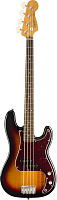 FENDER SQUIER CV 60s P BASS LRL 3TS 4-струнная бас-гитара, цвет санберст