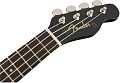 FENDER UKULELE VENICE BLACK укулеле сопрано, цвет черный
