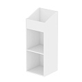Glorious Record Rack 330 White стойка для виниловых пластинок, вместимость до 330 штук, цвет белый