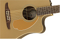 FENDER Redondo Player Bronze Satin WN электроакустическая гитара, цвет бронзовый