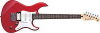 YAMAHA PACIFICA 112V RR 6-струнная электрогитара, корпус ольха, гриф клен, накладка на гриф клен, 22 лада, звукосниматели 2S 1H, бридж Vintage Tremolo Style, цвет RaspberryRed