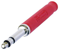 Neutrik NP3TT-P-R разъем Bantam 4.4мм (0.173"), TR под пайку, S под обжим красный