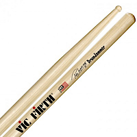 VIC FIRTH SLOC  барабаннные палочки Pete Lockett, деревянный овальный наконечник, материал - гикори, длина 16", диаметр 0,595"