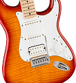 FENDER SQUIER Affinity Stratocaster FMT HSS MN SSB электрогитара, цвет санберст