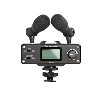 Saramonic CaMixer профессиональный двухканальный аудио микшер, для DSLR и видеокамер