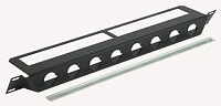 Neutrik NZP1RU-8 Рэковая панель высотой 1U для установки 8 разъемов D-типа под углом 30 град. в шкаф 19"