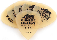 DUNLOP 433P1.14 Ultex Sharp набор медиаторов 1.14 мм (6 шт)