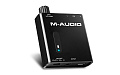 M-Audio Bass Traveler  Портативный усилитель для наушников, 2x1/8" выхода для наушников, 1x1/8" аналоговый вход, регулировка громкости, 3-х позиционный переключатель усиления, поддержка наушников от 16 до 100 Ом, Li-Pol аккумулятор (8 часов работы)