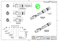 Amphenol SP2F Кабельный разъем SPEAKON, 2 контакта, корпус из термопластика  (контакты под винт)