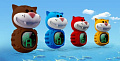 FLIGHT CAT GREEN тюнер хроматический, кот, цвет зеленый