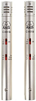 AKG C451B ST подобранная стереопара микрофонов AKG C451B