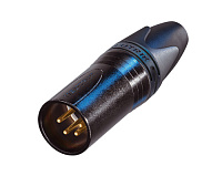 Neutrik NC4MXX-B кабельный разъем XLR папа 4 контакта