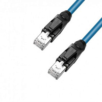 Adam Hall K 4 CAT 50100 I  профессиональный дата-кабель RJ45, разъемы Adam Hall Industriale, длина 1 метр
