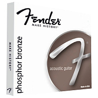 FENDER STRINGS NEW ACOUSTIC 60CL PH0S BRONZE 11-52, струны для акустической гитары, фосфорированная бронза