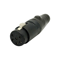 Amphenol AP-6-11  Кабельный разъем серии AP, гнездо, 6 контактов