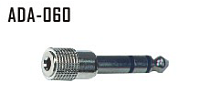 STANDS & CABLES ADA060 переходник миниджек стерео мама 3,5 мм - джек стерео папа 6.3 мм