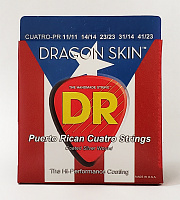 DR CUATRO-PR DRAGON SKIN™  струны для пуэрториканского куатро, прозрачное покрытие