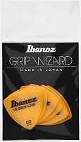 IBANEZ RUBBER GRIP PPA4TRG-YE комплект медиаторов (6 шт.), толщина 0.6 мм