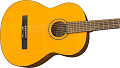FENDER ESC-105 EDUCATIONAL SERIES классическая гитара c узким грифом, цвет натуральный, чехол в комплекте