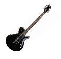 Dean DECEIVER X CBK электрогитара, тип«Les Paul», 24 лада, мензура 25 1/2", HH, 1V+1T, цвет черный