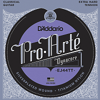 D'ADDARIO EJ44TT струны для классической гитары, Dynacore,Silver, Extra Hard Tension