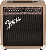FENDER ACOUSTASONIC 15 COMBO комбоусилитель для акустической гитары, 15 Вт, 1x6`, 2 канала (инстр. и микр.)