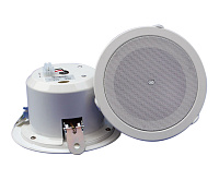 VOLTA CS-6FT Потолочный громкоговоритель с огнезащитным колпаком, 6 Вт/3 Вт, диапазон частот 100-15000 Гц, цвет белый, вес 0,75 кг, размеры 58,2х39,2х29,5 см