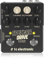 TC ELECTRONIC SPECTRADRIVE напольный предусилитель для бас-гитары / директ бокс / овердрайв