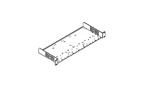 Kramer RK-1 полка 1U для рэковой стойки