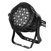 EURO DJ LED-1W AWB (25) Светодиодный светильник, 36 LEDs х 1 Вт (Amber:12, White:12, Blue:12), 6 каналов DMX, IP65