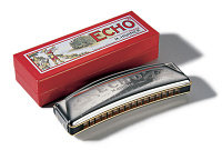 HOHNER Echo 1493/32 C (M1493017)  губная гармоника - Octave, 16/16 отверстий, 32 язычков, корпус дерево