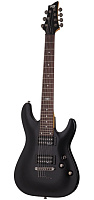 Schecter SGR C-7 BLK Гитара электрическая, 7 струн, корпус липа, гриф клен, лады 24 Medium