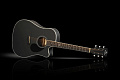 KEPMA D1C Black Matt акустическая гитара, цвет черный матовый