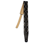Perri's P25STUD-7548 Ремень для гитары. Серия Leather and Suede Straps