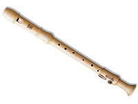 HOHNER 9624 - блокфлейта тенор, система барокко, дерево (клен), 3 части