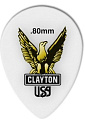 CLAYTON ST80/12 - медиатор 0.80 mm ACETAL polymer уменьшенный