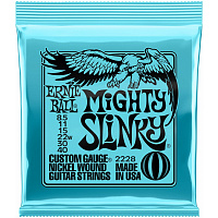 ERNIE BALL 2228  струны для электрогитары, Nickel Wound Mighty Slinky, 8.5-11-15-22w-30-40