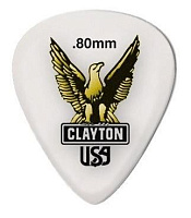 CLAYTON STNRD432  медиатор Acetal, Delrin, Black raven