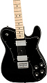 FENDER SQUIER Affinity Telecaster Deluxe MN BLK электрогитара, цвет черный
