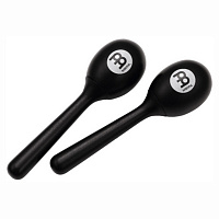 MEINL PEMBK  маракасы в форме яйца, пластиковые, черный цвет,