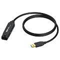 Procab BXD630/10 Активный удлинительный кабель USB 3.2 типа А (розетка-вилка), длина 10 метров