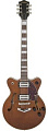 GRETSCH G2655 STRML CB JR DC SNGBRL полуакустическая электрогитара, цвет коричневый