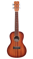 CORDOBA 15 CM-E Edge Burst укулеле концертная, корпус махагони, пьезозвукосниматель, обработка матовая, цвет санбёрст