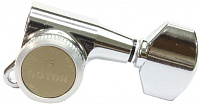 Gotoh SG381-MG-T-07-C-(L6)  колки локовые, ручной зажим, 6 в линию, хром; schaller style