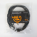 ROCKDALE DC005-5M компонентный кабель, 5 метров, разъемы 2 Mono Jack Male - 2 RCA Male (тюльпаны)