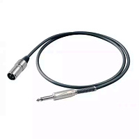 Proel BULK220LU10  кабель соединительный, 6.3 мм Jack - XLR-папа, длина 10 метров