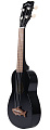 KALA MK-SS/BLK MAKALA SHARK, SOPRANO UKULELE, BLACKTIP укулеле сопрано, цвет черный