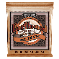 Ernie Ball 2144 струны для акустической гитары Phosphor Power Slinky (13-17-26-34-46-56)